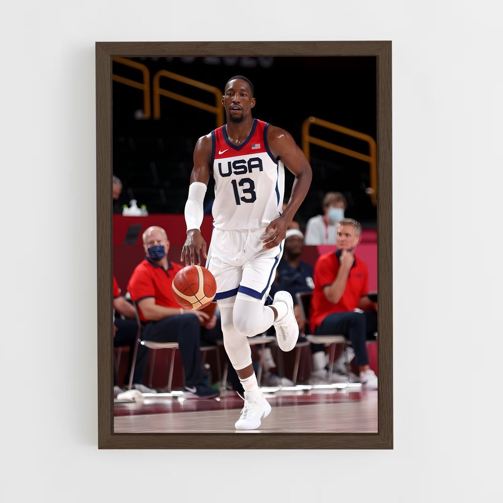Poster Bam adebayo exceptionnel – affiche Basketball (vue 5)